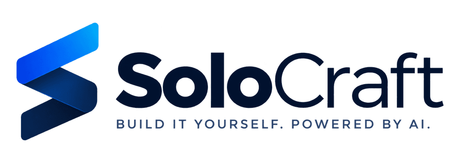 SoloCraft, Build it yourself. Powered by AI.